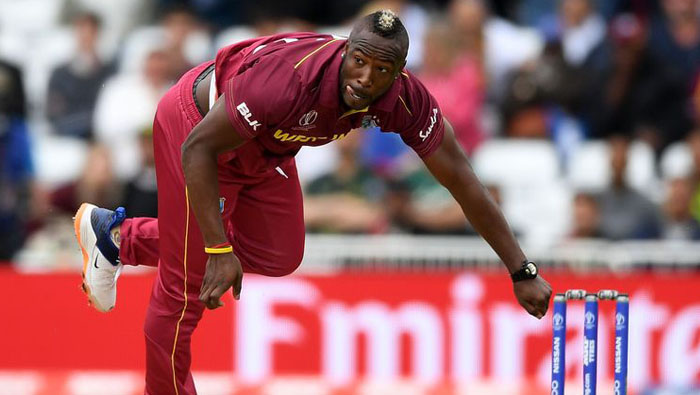 Andre Russell ruled out of CWC19 with injury