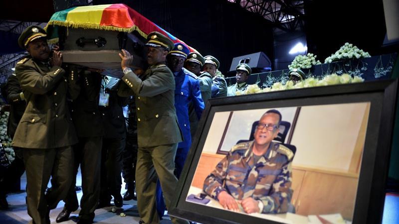 Ethiopia pays tribute to slain generals
