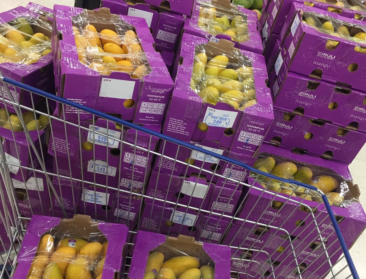 Delicious Pakistani mangoes flying off shelves