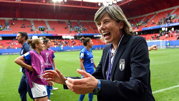 Italy coach Bertolini proud of team's great run at Women's World Cup