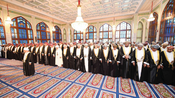 Sayyid Fahd performs Eid prayers