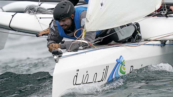 Oman Sail celebrate podium success at European regatta