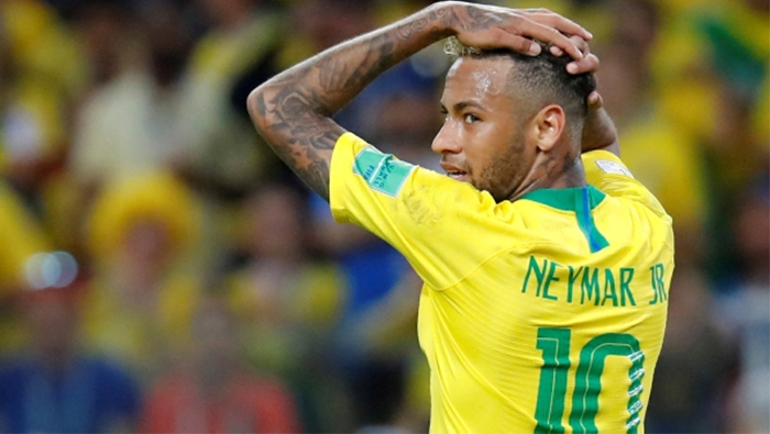 Neymar ruled out of action for four weeks due to ankle injury