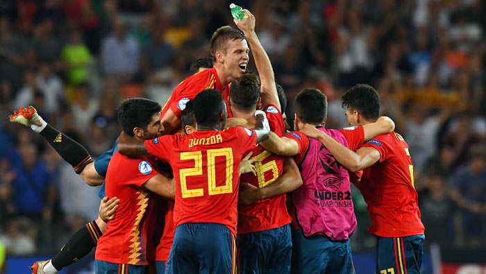 Spain conquer Italy, lift European U-21 title