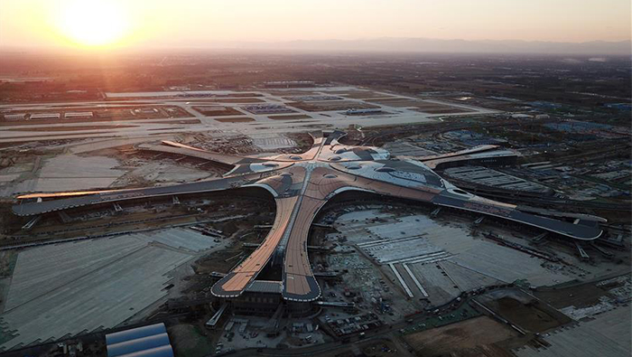 Beijing's new airport construction completed