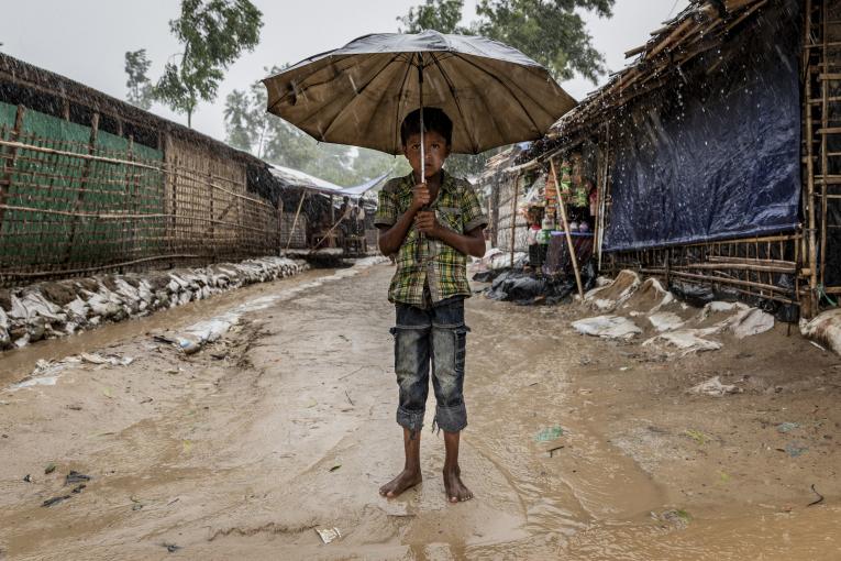 Thousands of Rohingya at risk of flooding