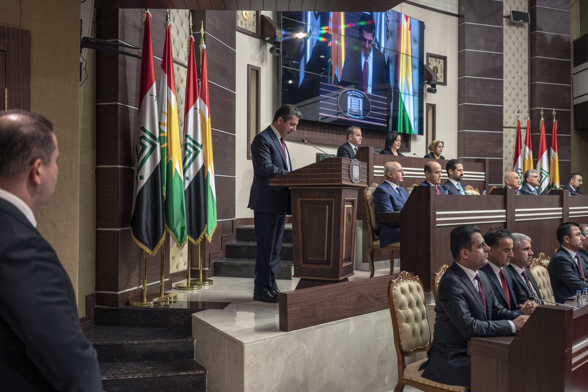 Barzani sworn-in as new Kurdistan PM