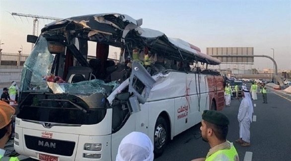 موقع إماراتي: 7 سنوات سجن للسائق العماني المتسبب بوفاة 17 راكباً في دبي