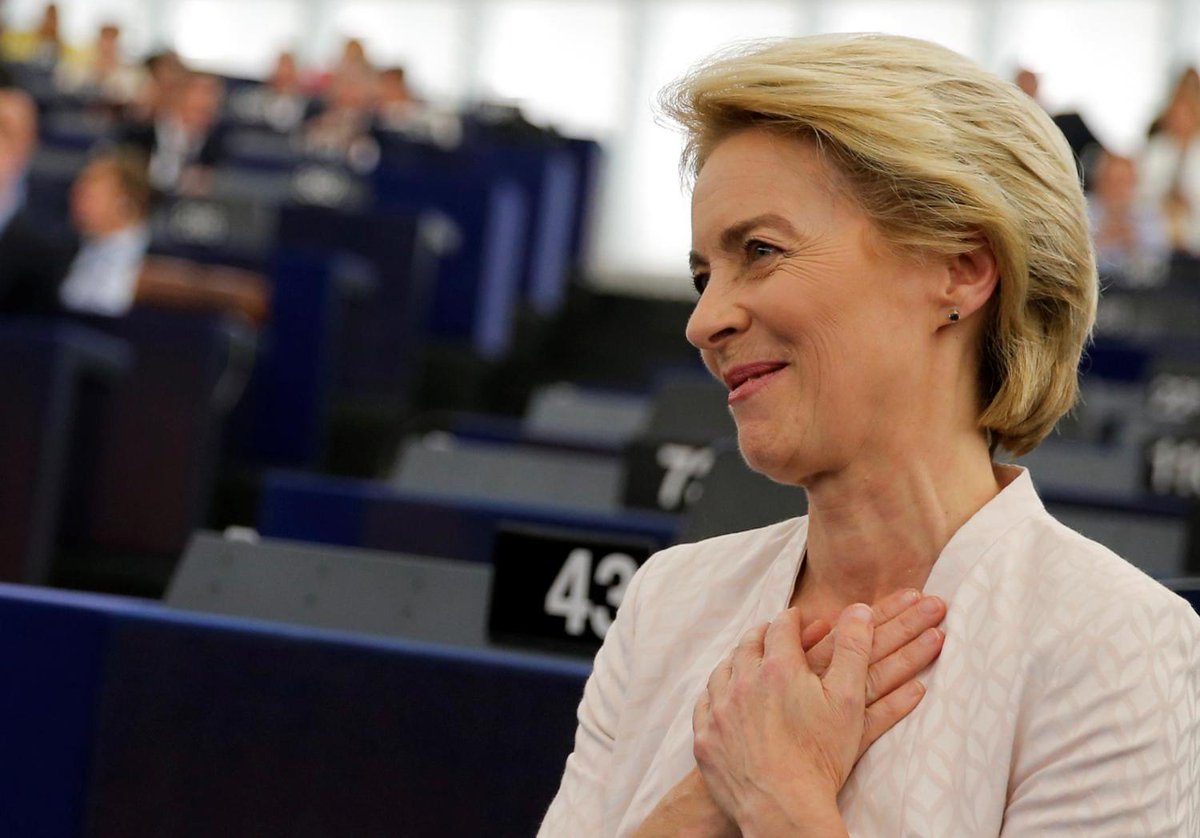 Von der Leyen elected first woman EU Commission President