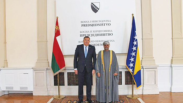 Omani envoy received in Bosnia and Herzegovina