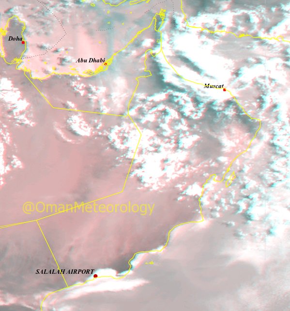 Rain expected in parts of Oman
