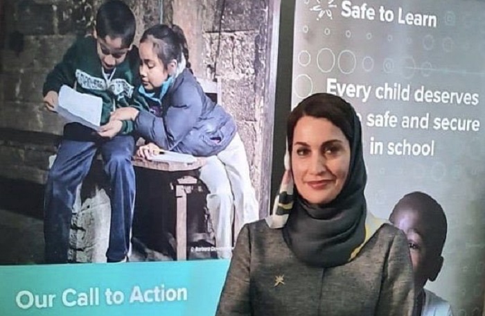 Sayyida Muna invites UN special envoy to Oman for child welfare conference