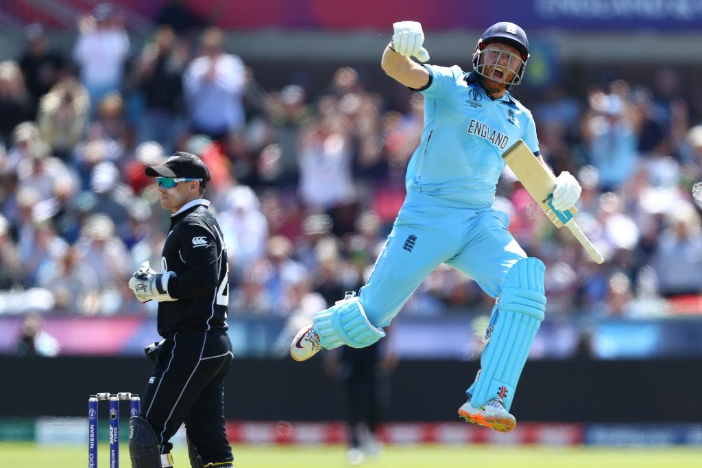 England beat New Zealand to make Cricket World Cup semi-finals