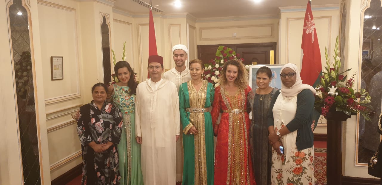 صور.. سفارة مملكة المغرب بالسلطنة تقيم حفل استقبال