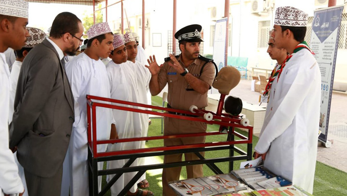 Royal Oman Police mobile stations along Salalah route