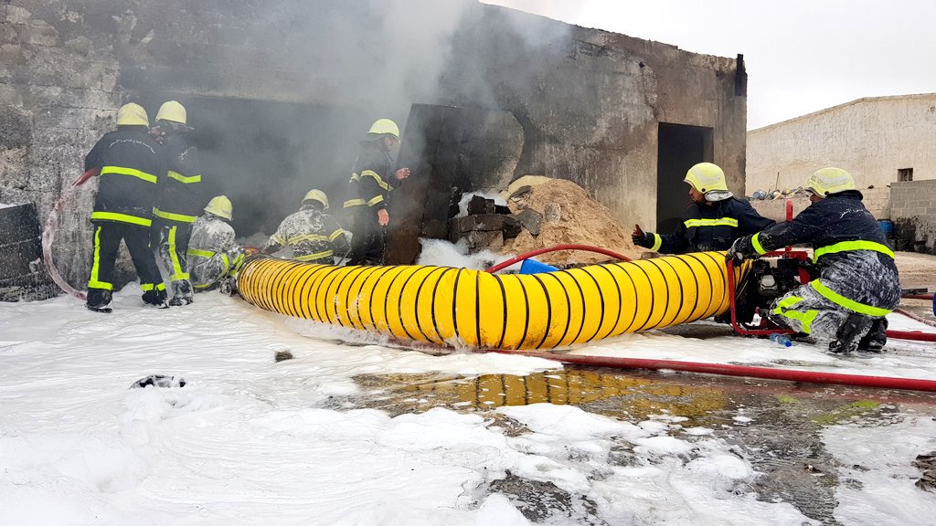 Firefighters put out blaze in Salalah