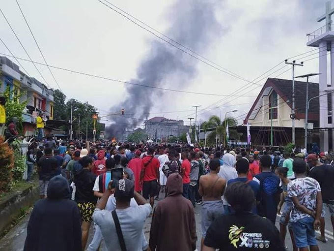 Anti-police protests in Indonesia intensify