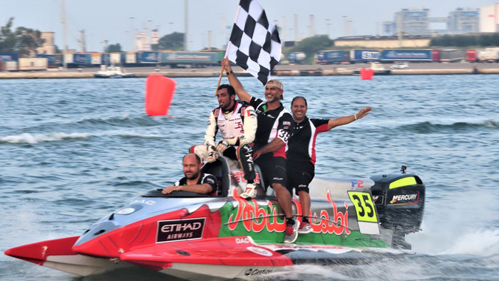 Emirati dominates from start to finish in Brindisi