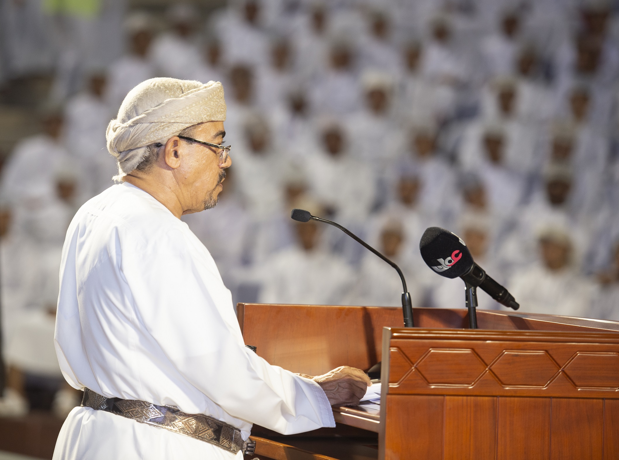 Vice Chancellor of SQU welcomes new students