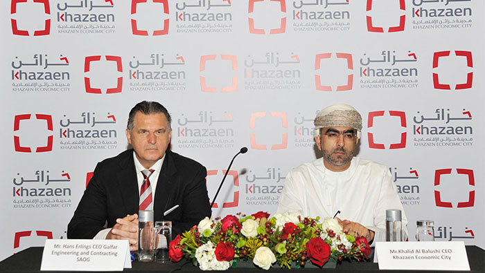 Khazaen awards first construction contract for Oman’s new integrated economic city