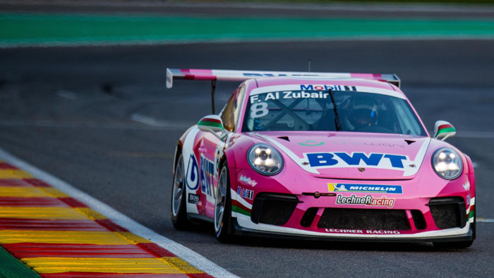Oman’s Al-Zubair faces fight back through the field after qualifying for Porsche Race