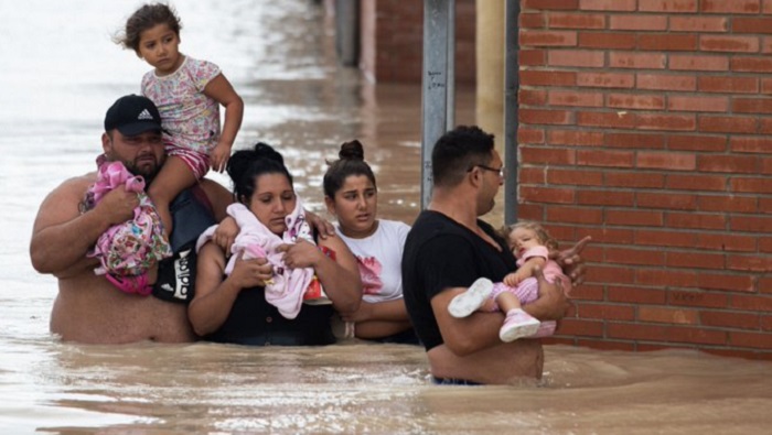 Parts of storm-ravaged Spain witness heaviest rainfall in decade