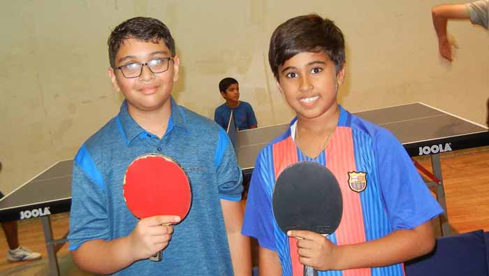 Arnav wins U-13 table tennis title at ISC