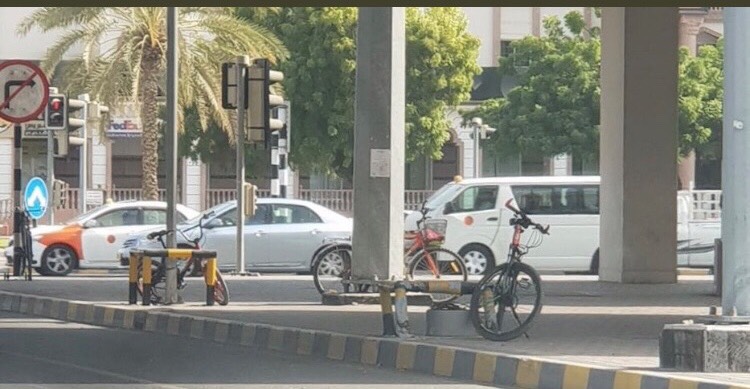 Tying bicycles to poles in public prohibited: Muscat Municipal Council