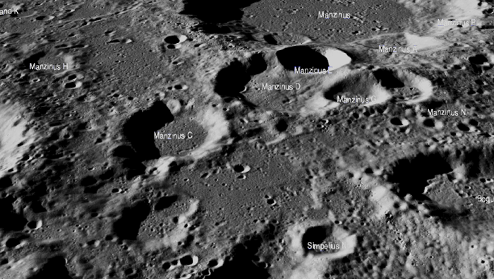 NASA releases pics of India's moon landing site