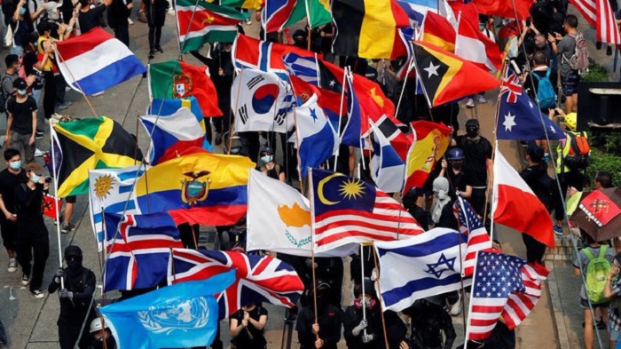 Protests in Hong Kong to mar 70th anniversary of establishment of China