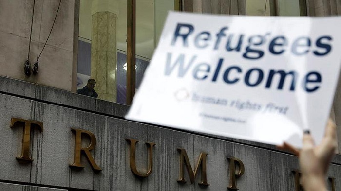 Trump under fire for new plan to bar most refugees from entering US