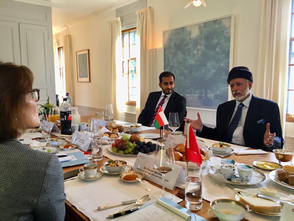 Bin Alawi meets Swiss counterpart in Geneva