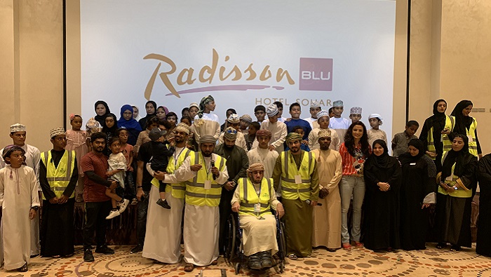 Radisson Blu Hotel Sohar employees participate in orphan’s event ‘Hobor’