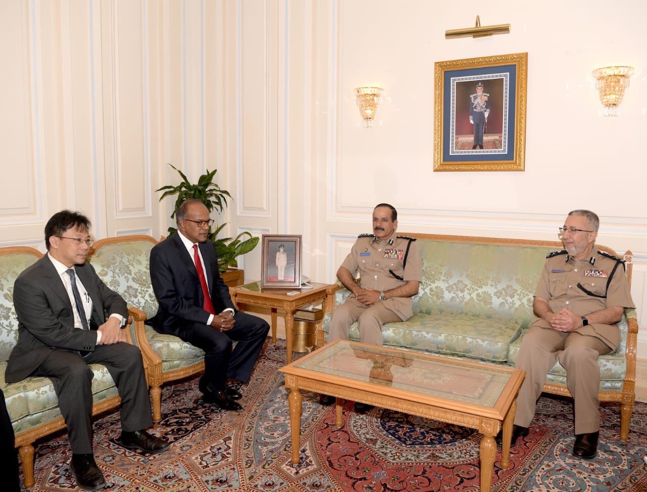 Singaporean Interior Minister visits ROP as part of Sultanate’s tour
