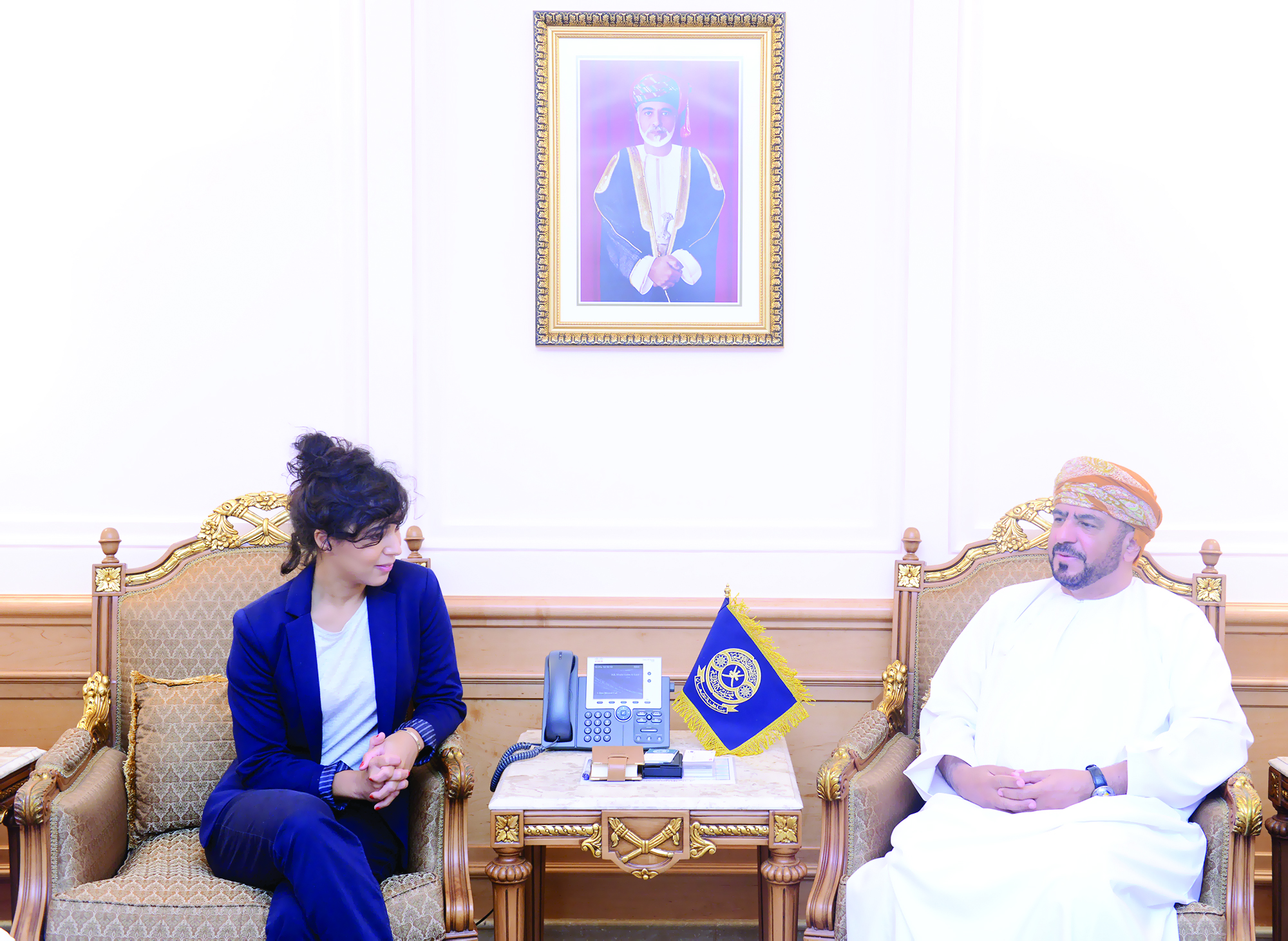 الأمين العام لمجلس الدولة يستقبل قاضيا بالمحكمة العليا في فرنسا