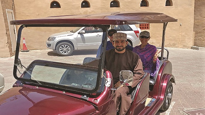 Young Omanis go electric for Nizwa tourist boost
