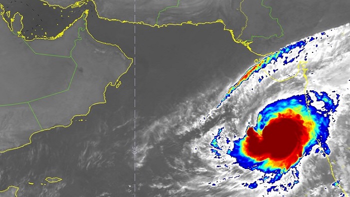 Tropical storm Kyarr evolves into cyclone