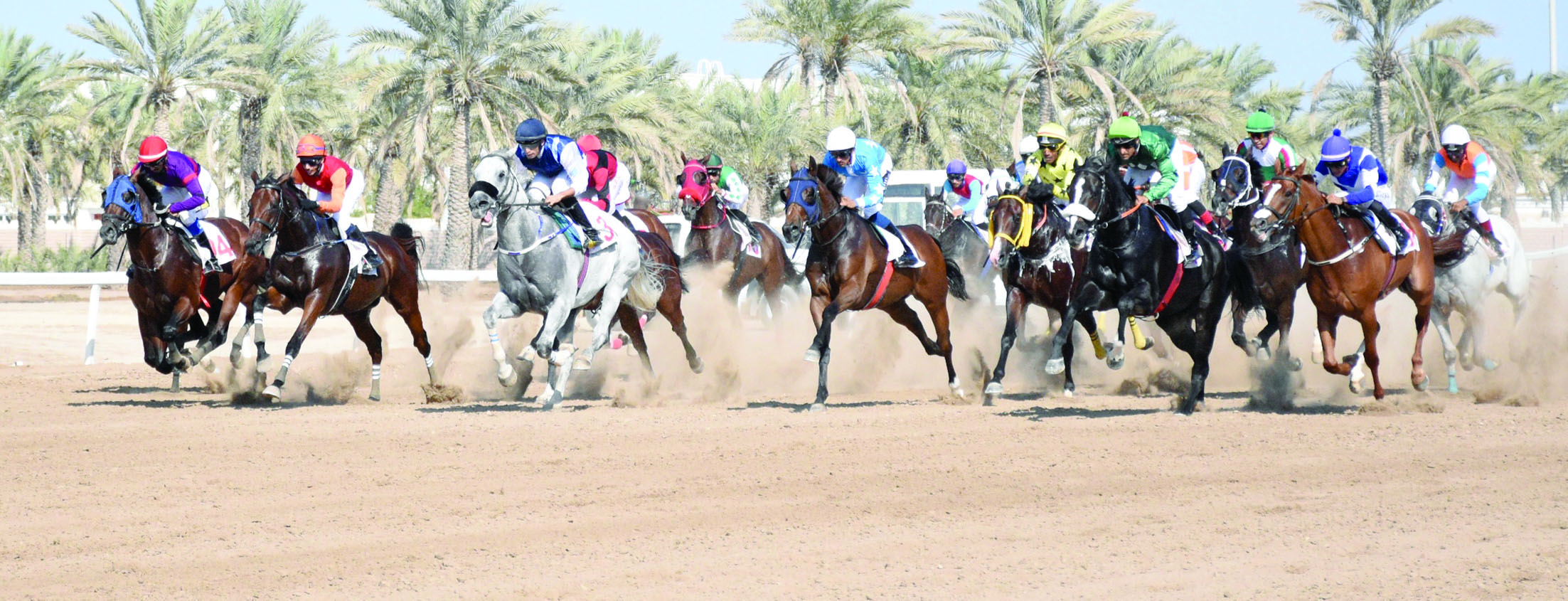 سباق "الخيل السلطاني".. الشرطة السلطانية يحقق الصدارة