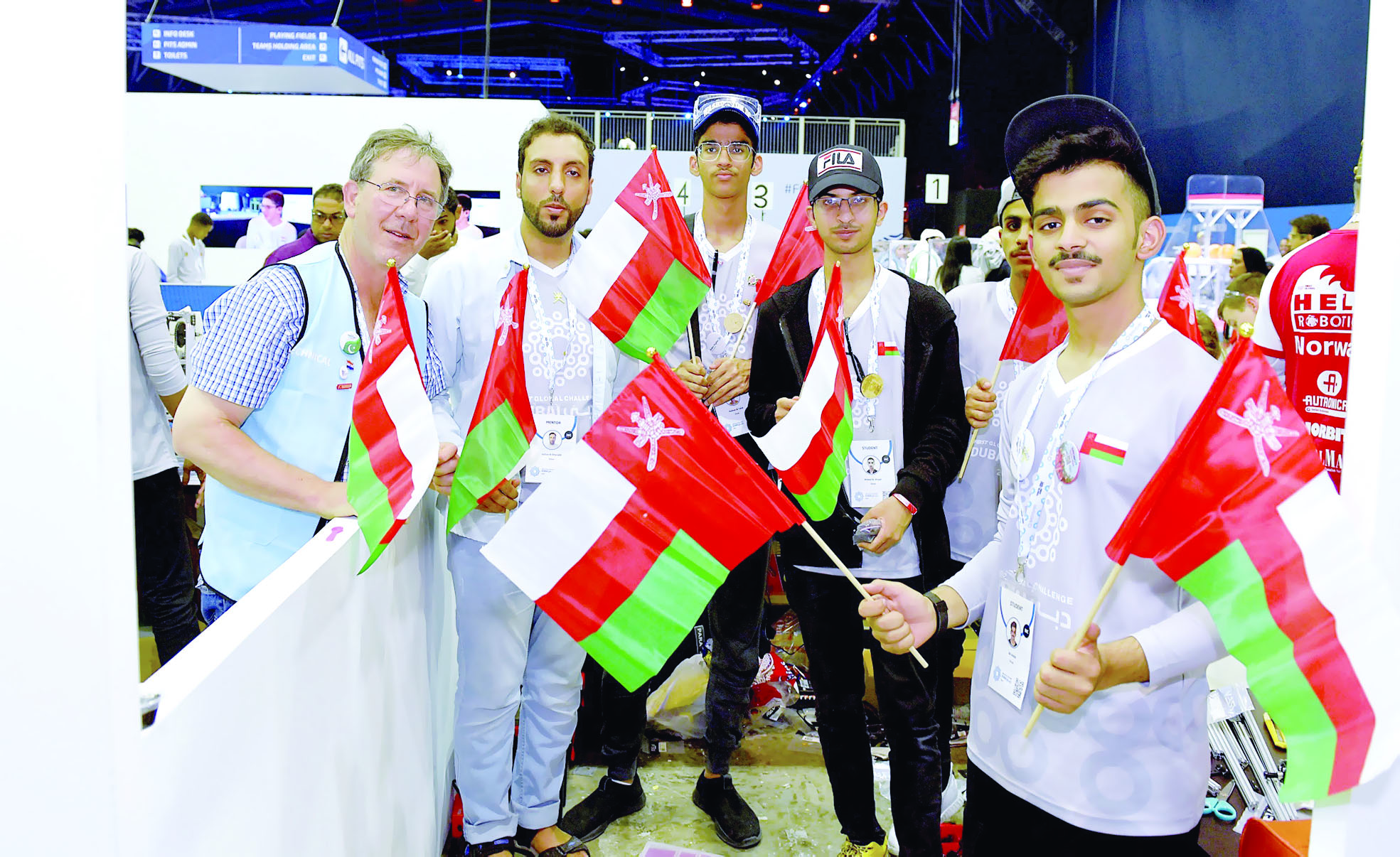 فريق عماني يشارك في بطولة العالم لـ"الروبوتات"