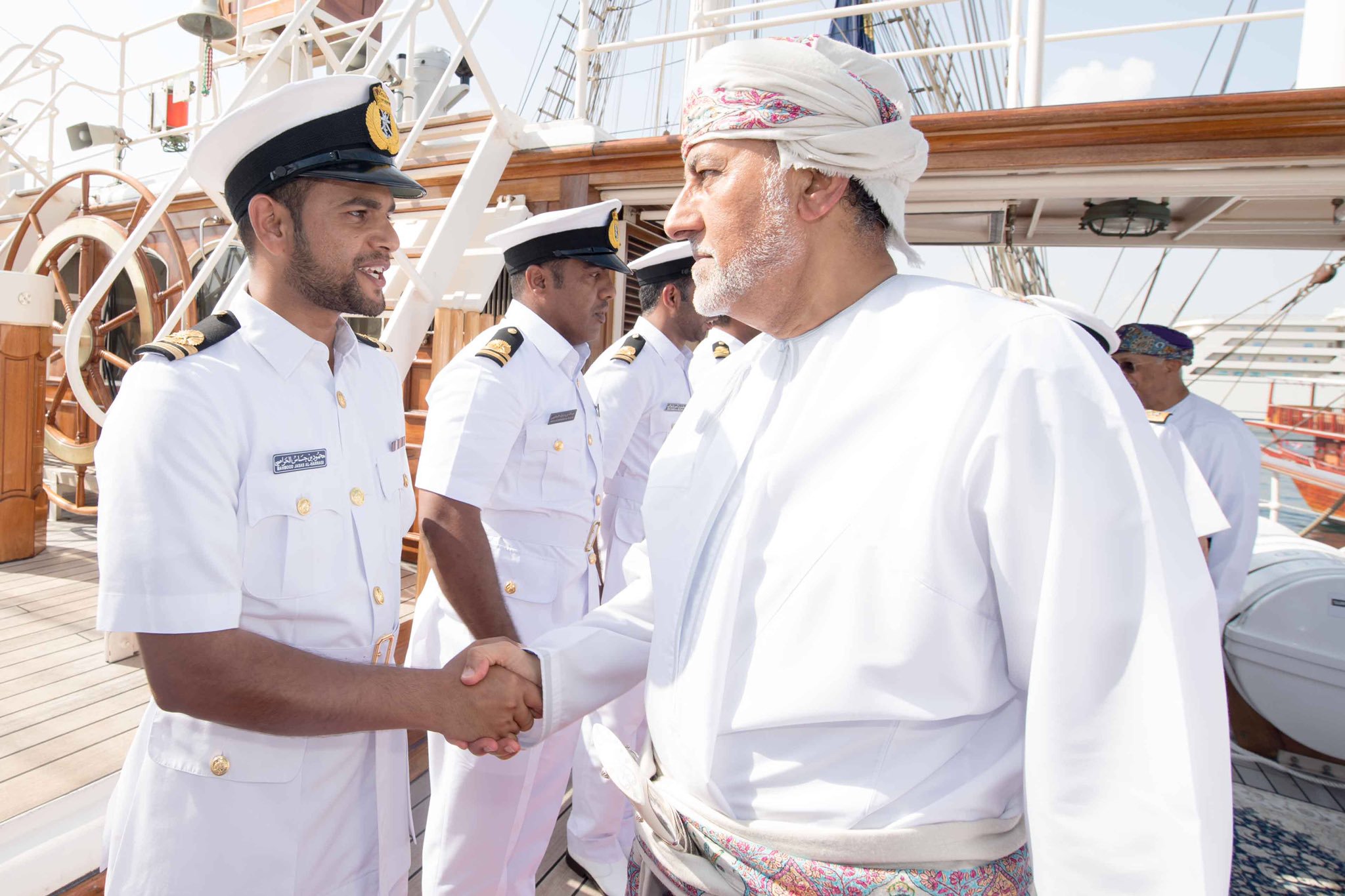 Reception held to mark return of Shabab Oman II