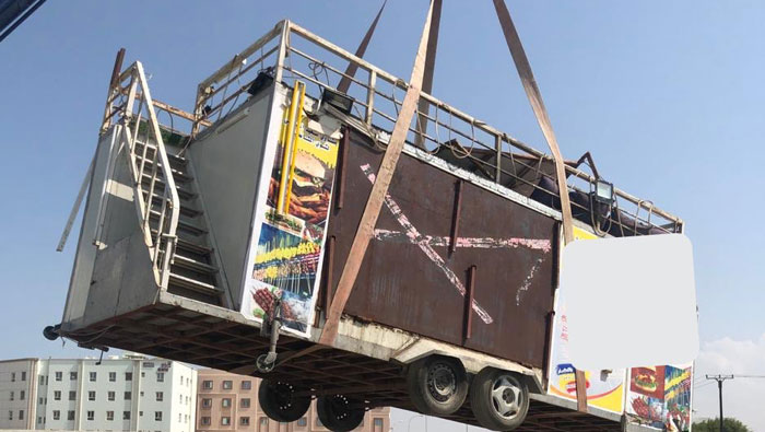 Food trucks seized in Oman for violations