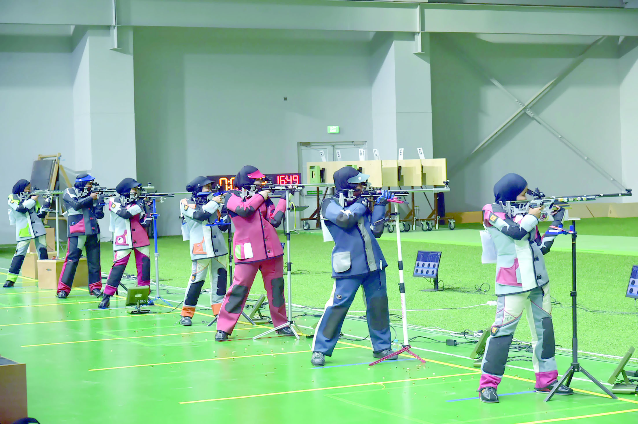 الفريق الوطني للرماية  يحصد 23 ميدالية  في بطولة قطر