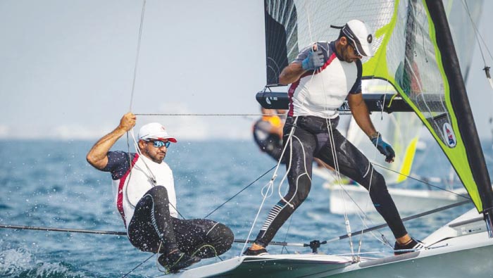 Omani pair on track to make sailing history