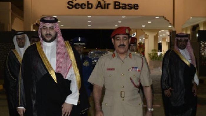 Saudi Deputy Defence Minister leaves Oman