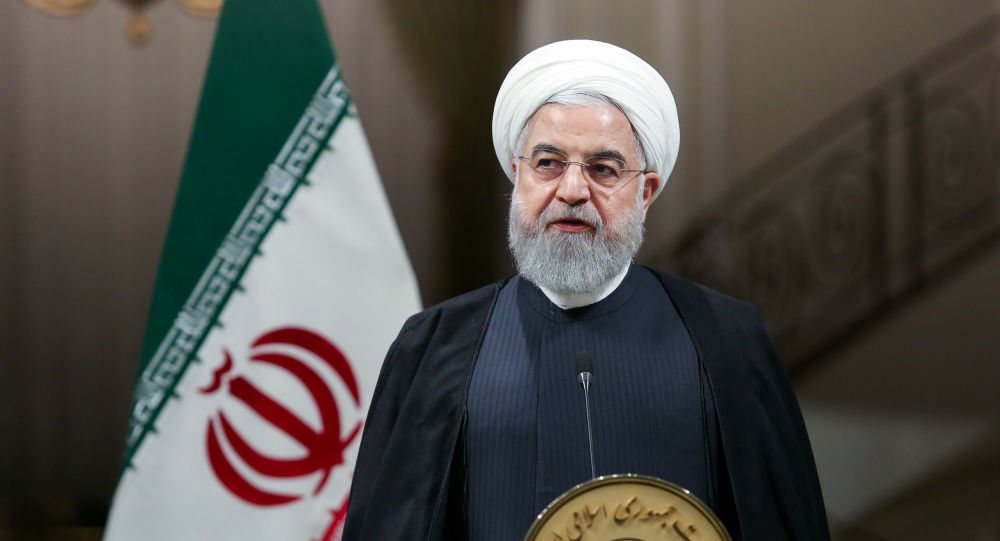 "روحاني" يحمل أمريكا وإسرائيل مسؤولية سفك الدماء في العالم الإسلامي