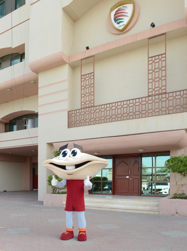 Gulf Cup mascot arrives in Oman