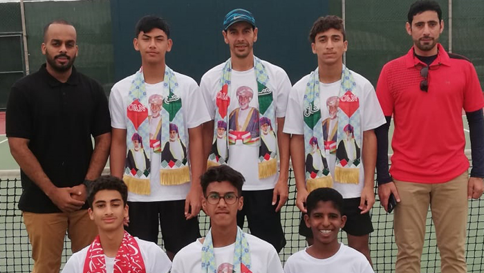 Oman’s U-18 team takes first win in Gulf Tennis Team Championship