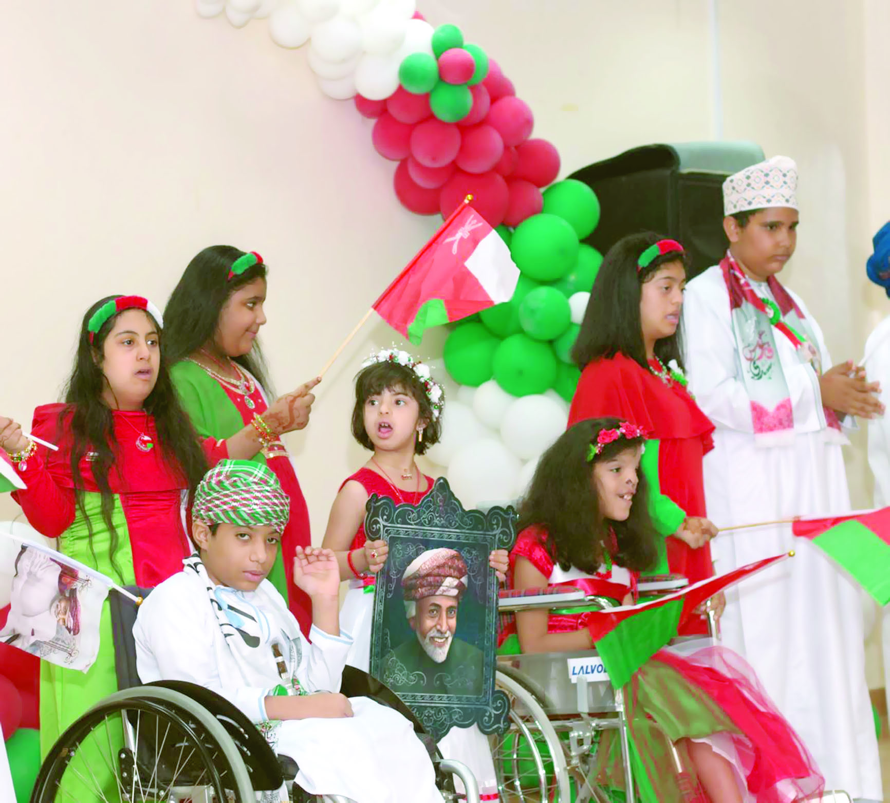 "  Ooredoo "  تحتفل بالعيد الوطني مع جمعية رعاية الأطفال المعوقين
