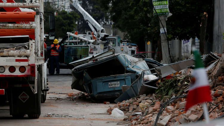زلزال بقوة 6.3 درجة يضرب قبالة ولاية تشياباس في المكسيك