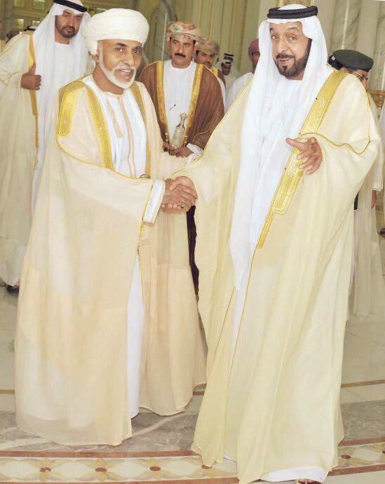 جلالة السلطان يتلقى برقية شكر من رئيس دولة الإمارات العربية المتحدة